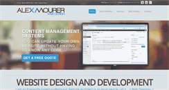 Desktop Screenshot of alexmourer.com